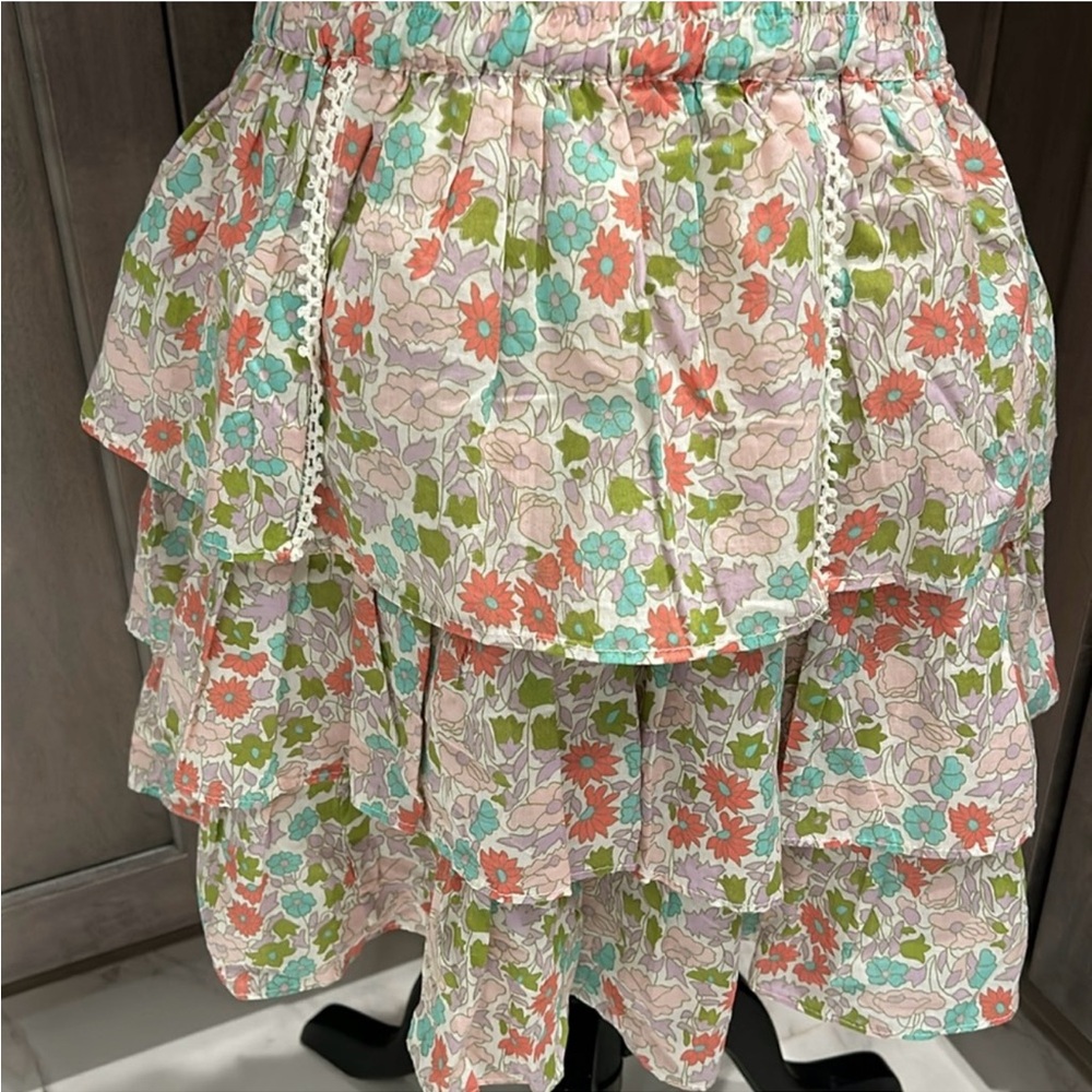 Floral Ruffle Dress - Picture 6 of 8